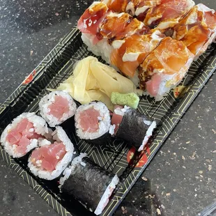 Tuna Roll and Mango Madness