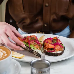 Lox Toast