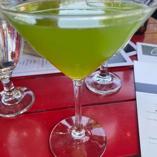Melon ball martini