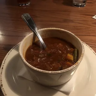 Minestrone soup