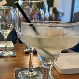 House Margarita on the rocks, no salt