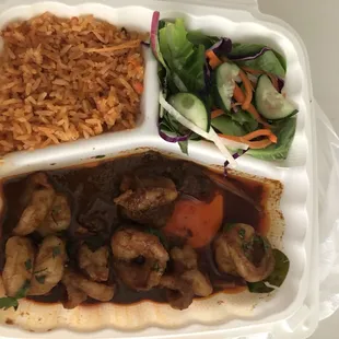 Camarones a La Diabla