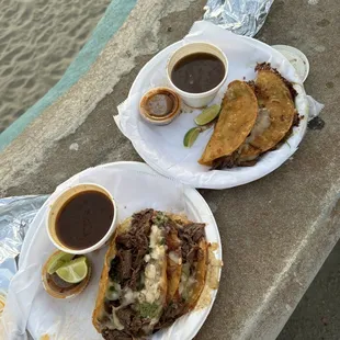 Birria tacos
