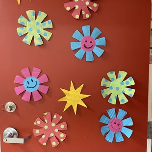 Side door - so cute and artsy