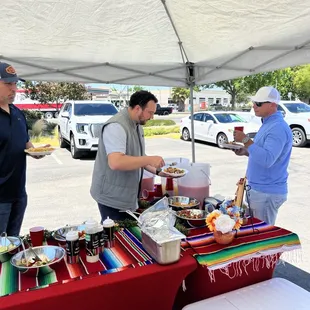 We always enjoy a chance to feed the hardworking folks at PG&amp;E offices. Thank you for having us out again :)