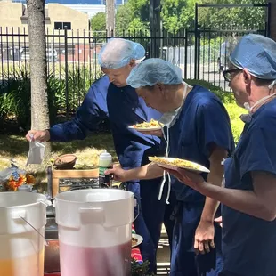 Getting some toppings. Not much is better than a taco lunch