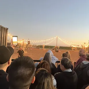 What you see before entering the site.