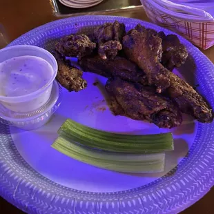 The best wings in South Florida. Make sure you get them Tony style.