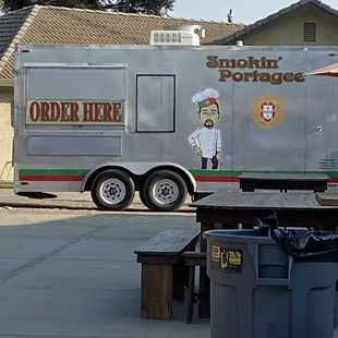 Being Portuguese loved  the linguisa and the pork sandwinch