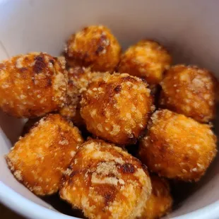 Sweet Potato Tots are yummy!!