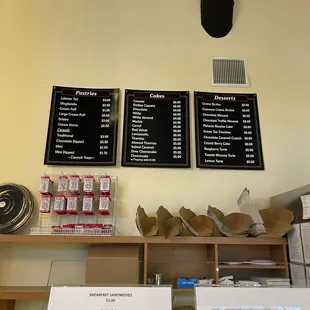 Menus