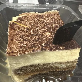 Tiramisu very good. One of the best I&apos;ve had.