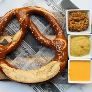 Giant German Pretzel