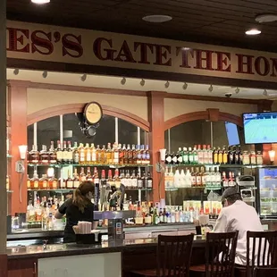 Empty bat. Mariana guarding the TV