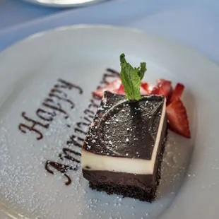 Complementary Chocolate Cake