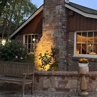 front dining area
