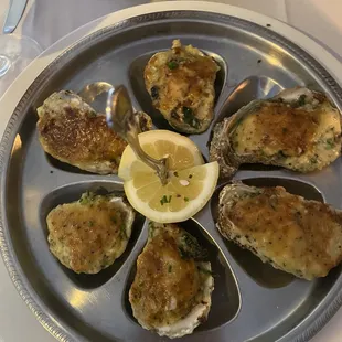 Oysters Rockefeller