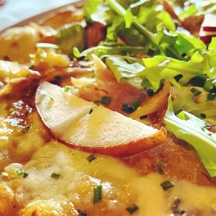 Duck Confit Mushroom Flatbread