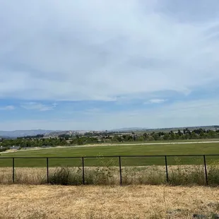 Suisun Bay is slightly visible from here