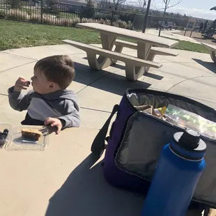 Picnic tables :)