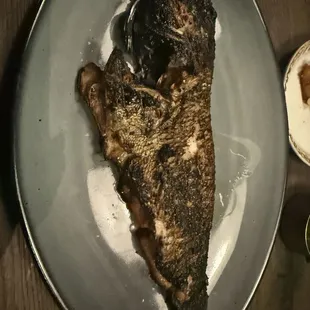 Whole Black Sea Bass