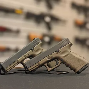 Glock 22 and Glock 23