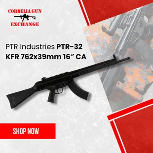 PTR Industries PTR-32 KFR 762x39mm 16″ CA by Cordelia Gun Exchange