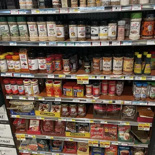 Tons of spices