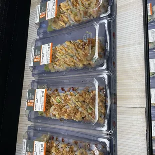 Fresh sushi made right in front of you