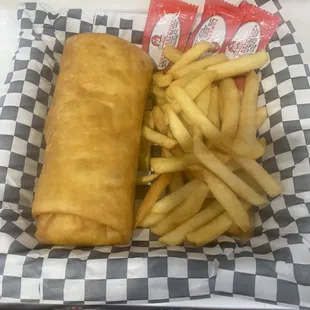 fish and chips, fish, food, seafood