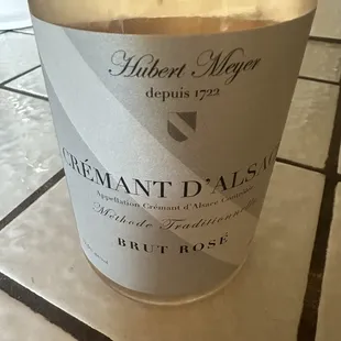 $20 Champagne that&apos;s so delicious! Creamy and a strawberry finish.