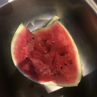 The seedless watermelon that I purchased from international market Cordova