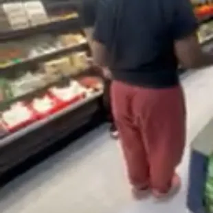 My son getting told to hurry up and buy their effing stuff. It doesn't take that long to buy candy