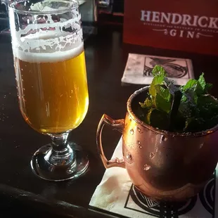 Adversus and Mules on tap. Everybody is happy.