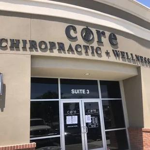 Front of office