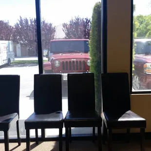Other side of the waiting room