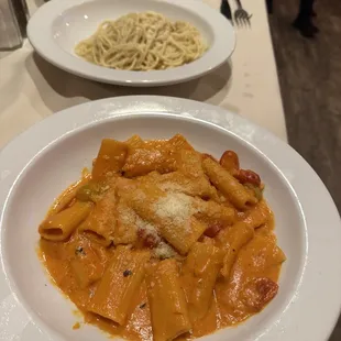 We ordered 3 pasta dishes