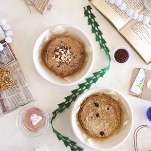 Healthy Blueberry Banana Pancakes