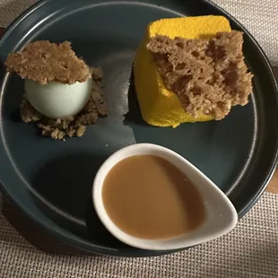 Lemon Cube with lime sorbet