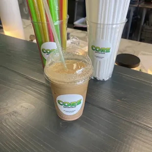 Coffee and Donuts drink - delicious