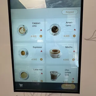 Cappuccino/coffee machine