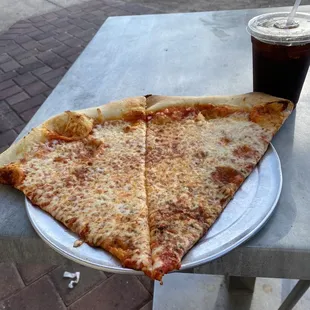 2 slices and a drink for $7.00
