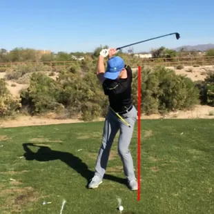 This photo and the next showing my hip bump in my downward sequence