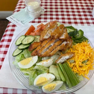 Crispy chicken salad