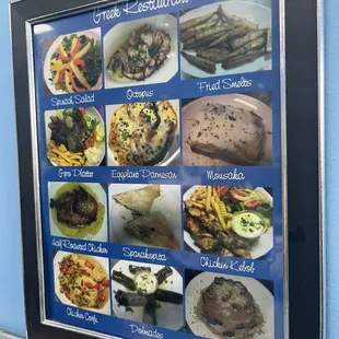 Some of the menu