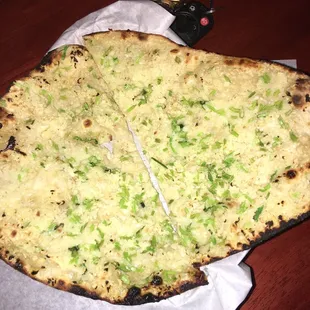 Garlic Naan here is