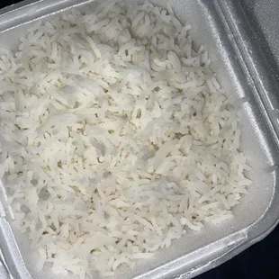 Complimentary rice