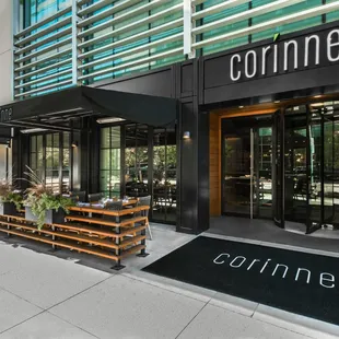 Corinne Restaurant - Front Entrance &amp; Patio