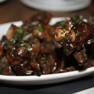 For Sides we had the Roasted Mushrooms. The Roasted Mushrooms are made with miso-ginger butter.