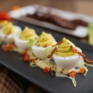 BLT Deviled Eggs